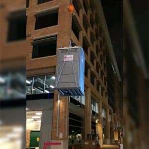 Crane Porta Potty