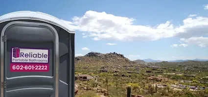Porta-potty from Reliable Portable Bathrooms - Mobile